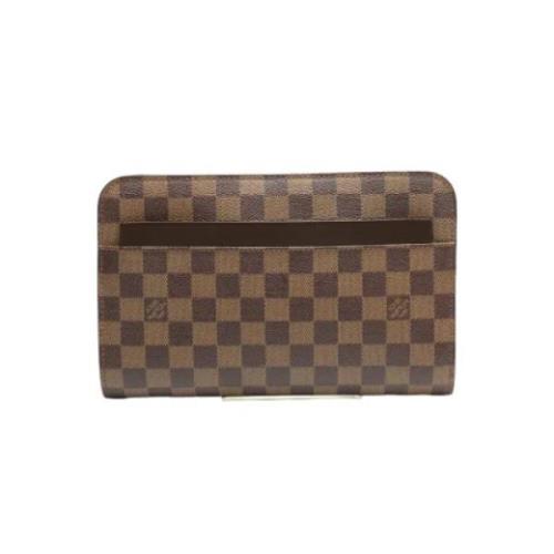 Louis Vuitton Vintage Pre-owned Canvas louis-vuitton-vskor Brown, Dam