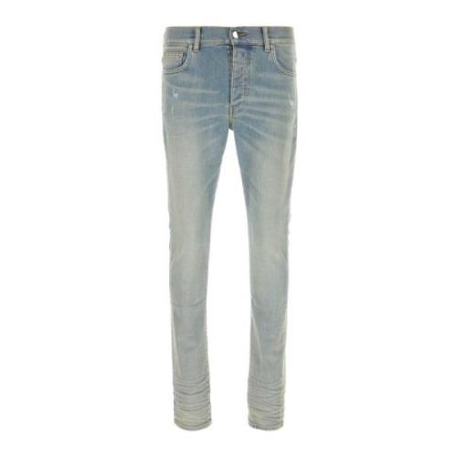 Amiri Stretch Denim Jeans Blue, Herr