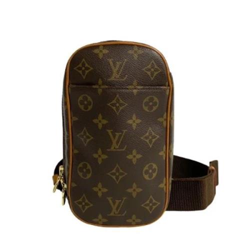 Louis Vuitton Vintage Pre-owned Canvas louis-vuitton-vskor Brown, Dam