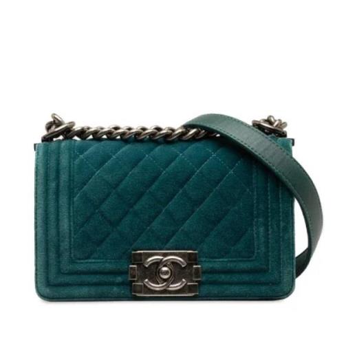 Chanel Vintage Pre-owned Mocka chanel-vskor Green, Dam