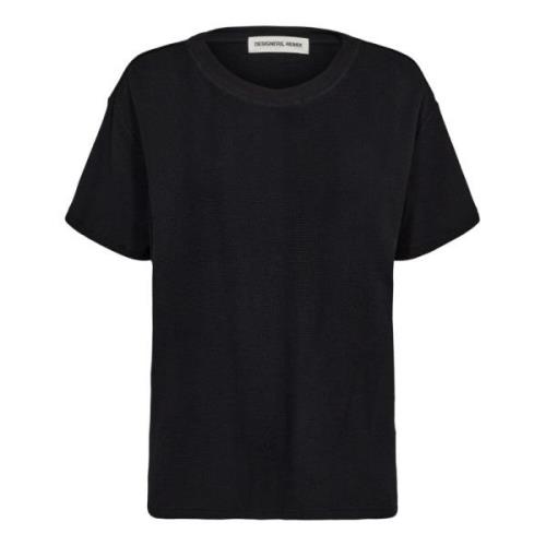 Designers Remix Oversized Herr-T-shirt Black, Dam