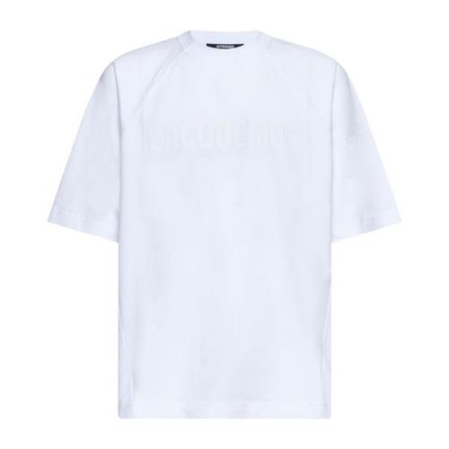 Jacquemus Vita T-shirts och Polos White, Herr