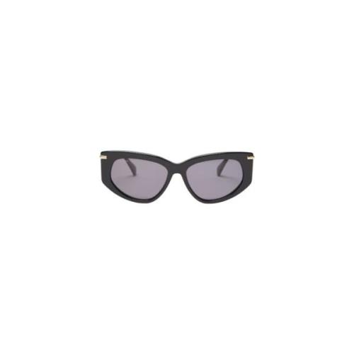 Max Mara Kattöga acetat solglasögon Black, Dam