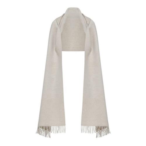 Brunello Cucinelli Beige Scarf Kollektion Beige, Dam