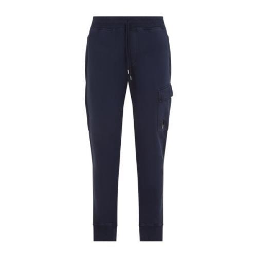 C.p. Company Cargo Sweatpants i Estate Blue Blue, Herr