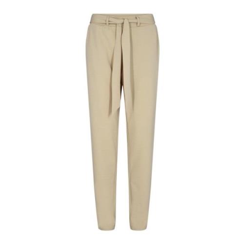 Soyaconcept Slim-fit Trousers Beige, Dam