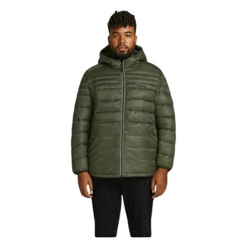 Jack & Jones Puffer Hood Ps Noos Jacka Green, Herr