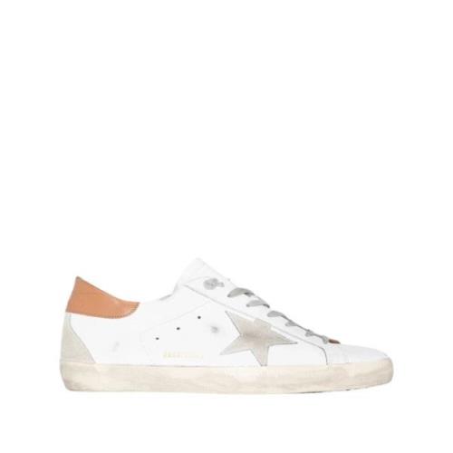 Golden Goose Super Star Läder Sneakers White, Herr