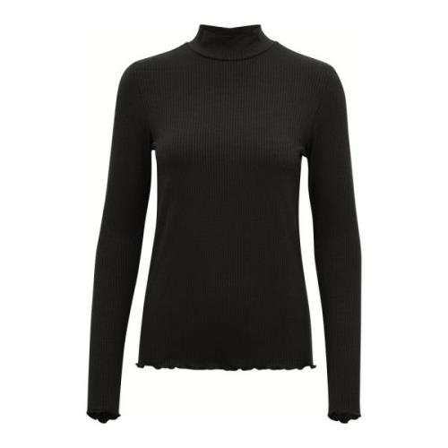 Kaffe Long Sleeve Tops Black, Dam