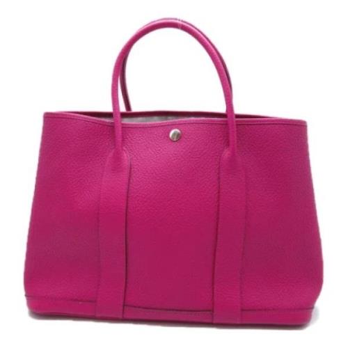 Hermès Vintage Pre-owned Laeder totevskor Purple, Dam