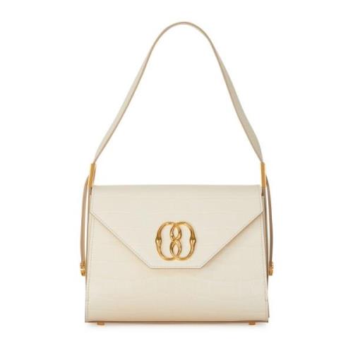 Bally Axelväskor Clutch - Stilfull Samling White, Dam