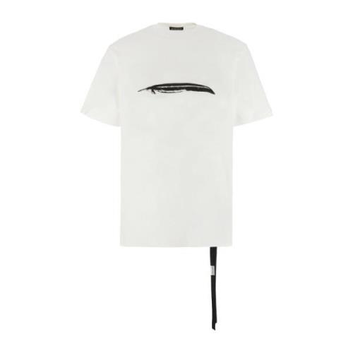 Ann Demeulemeester Casual Herr T-shirt White, Herr