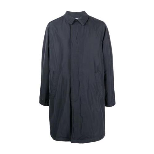 Aspesi Nylon Raincoat Blue, Herr