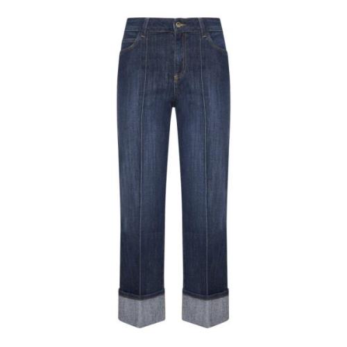 Kaos Denim Mode Jeans Blue, Dam