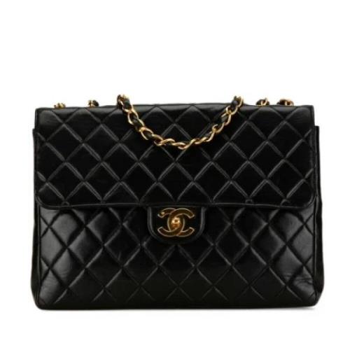 Chanel Vintage Pre-owned Laeder chanel-vskor Black, Dam