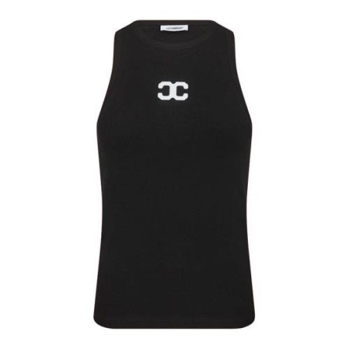 Co'Couture Sportig Tanktop med Logga Black, Dam