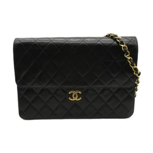 Chanel Vintage Pre-owned Laeder chanel-vskor Black, Dam