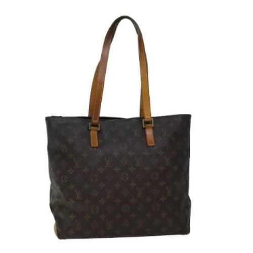 Louis Vuitton Vintage Pre-owned Canvas totevskor Brown, Dam