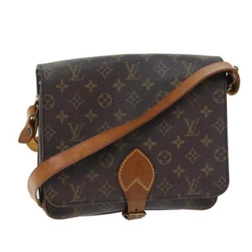 Louis Vuitton Vintage Pre-owned Canvas louis-vuitton-vskor Brown, Dam