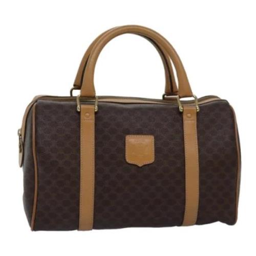 Celine Vintage Pre-owned Laeder handvskor Brown, Dam