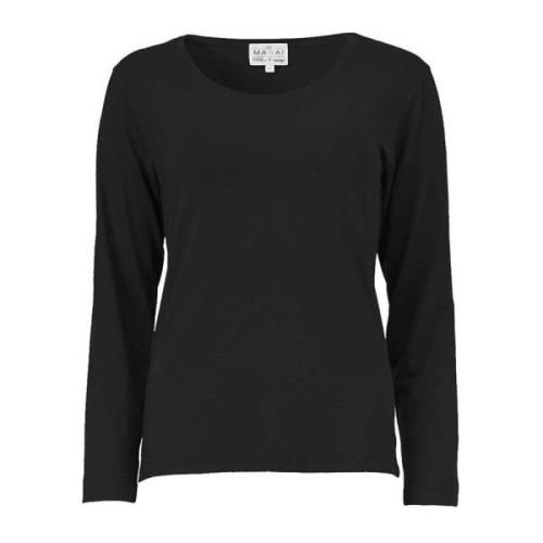 Masai Long Sleeve Tops Black, Dam