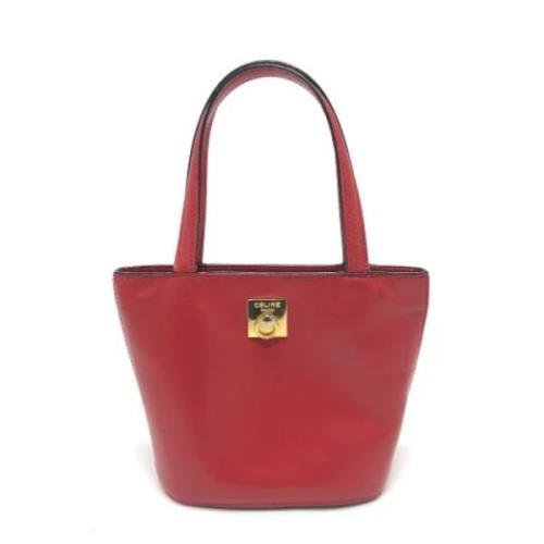 Celine Vintage Pre-owned Laeder celine-vskor Red, Dam