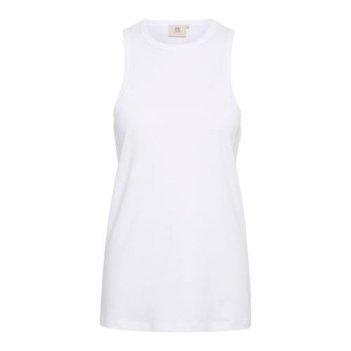 Lounge Nine Ärmlös Atletisk Topp Bright White White, Dam