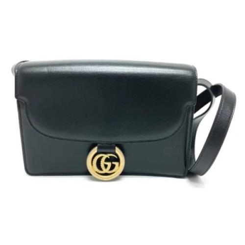 Gucci Vintage Pre-owned Laeder gucci-vskor Black, Dam