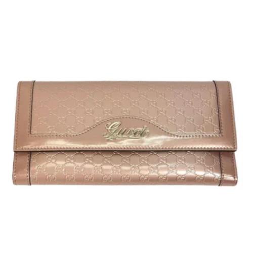 Gucci Vintage Pre-owned Laeder plnbcker Pink, Dam