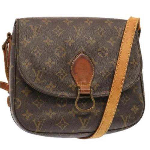 Louis Vuitton Vintage Pre-owned Canvas louis-vuitton-vskor Brown, Dam