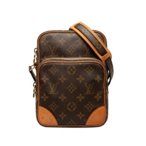 Louis Vuitton Vintage Pre-owned Canvas louis-vuitton-vskor Brown, Dam