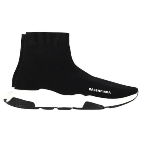 Balenciaga Vintage Pre-owned Polyester sneakers Black, Dam