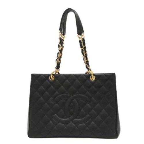 Chanel Vintage Pre-owned Laeder chanel-vskor Black, Dam