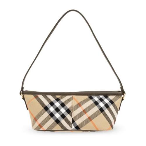 Burberry Rutig Handväska Beige, Dam