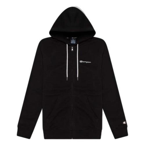 Champion Legacy Full Zip Hoodie Black, Herr