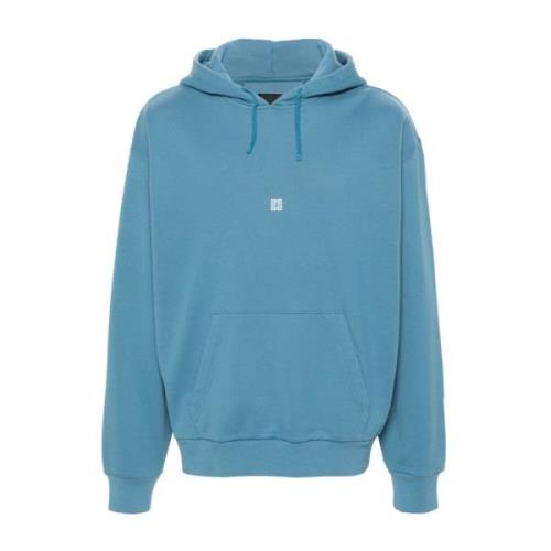 Givenchy 4G Print Hoodie Blue, Herr