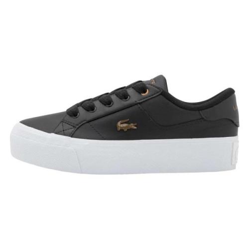 Lacoste Ziane Platform Sneakers Black, Dam