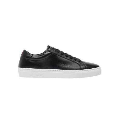 Les Deux Theodor Läder Sneakers Black, Herr