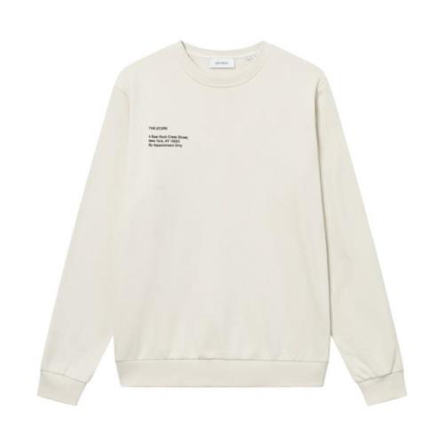 Les Deux Neighborhood Sweatshirt Beige, Herr