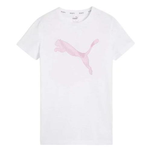 Puma Kvinnors Grafiska Psykedeliska T-shirt White, Dam