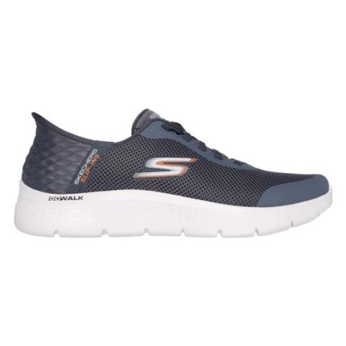 Skechers Go Walk Flex - Hand Sneakers Blue, Herr