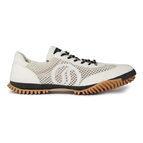 Stella McCartney S-Wave Mesh Sneakers Beige, Dam