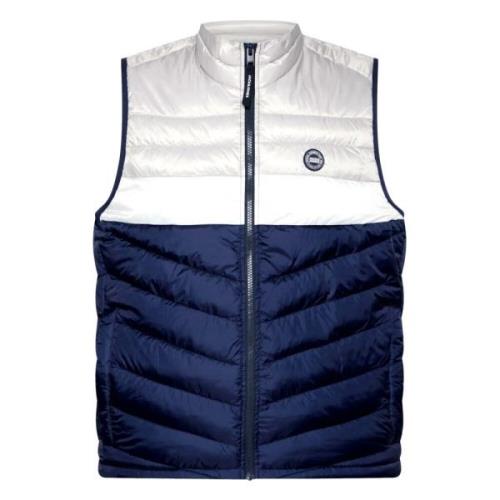 Jack & Jones Puffer Gilet Vest Multicolor, Herr