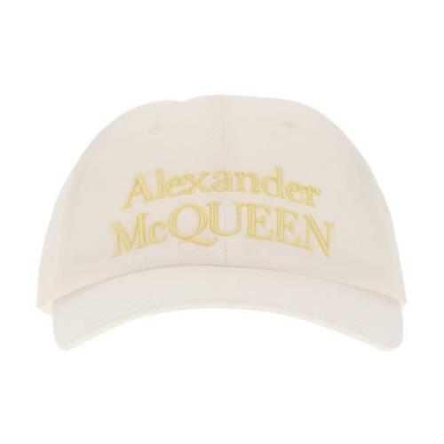 Alexander McQueen Stiliga Hattar Samling White, Herr