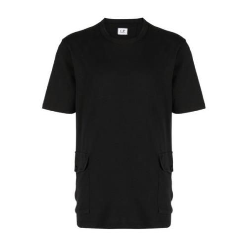 C.p. Company T-shirt med sidofickor Black, Herr