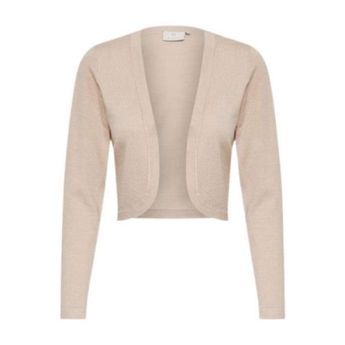 Kaffe Kaffe Astrid Bolero Beige, Dam