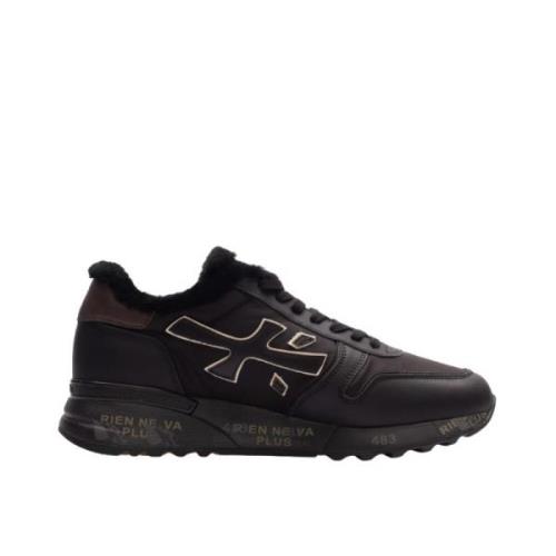 Premiata Svarta Mick Sneakers Black, Herr