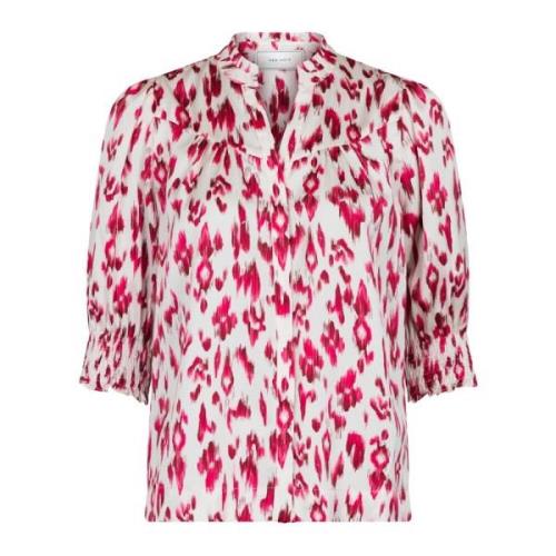 Neo Noir Vibrant Blouse Diana Grafiskt Tryck Multicolor, Dam