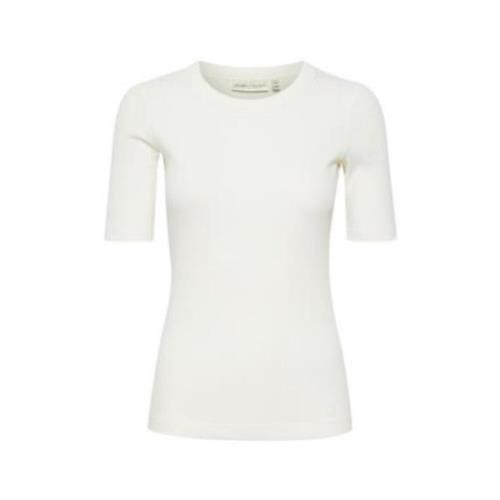 InWear Slim Fit Dagnalw T-Shirt Topper White, Dam