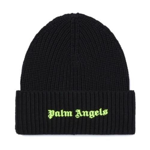 Palm Angels Svarta Hattar Kollektion Black, Herr